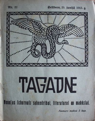 Tagadne. 1913 g. Nr.22