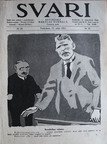 Svari. 1923 g. Nr.  29