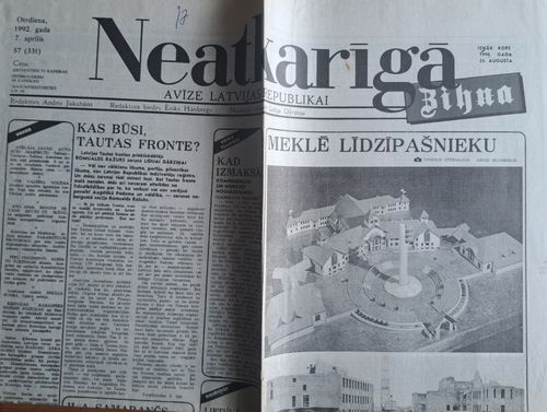 Neatkarīgā Cīņa 7/04/1992