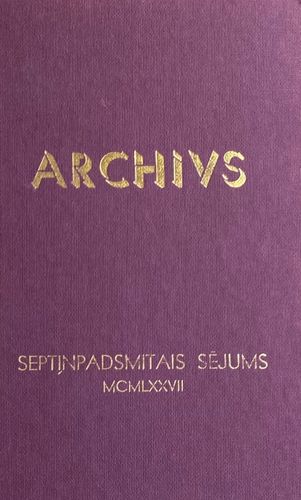 Archivs XVII