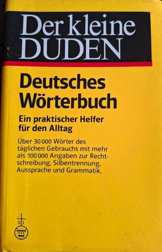 Der kleine Duden, Deutsches Wörterbuch