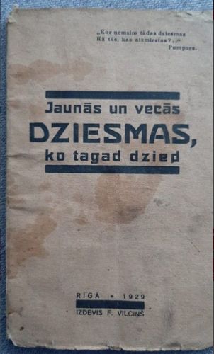  Jaunās un vecās dziesmas, ko tagad dzied