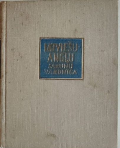 Latviešu-angļu sarunu vārdnīca