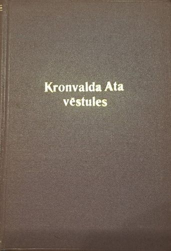 Kronvalda Ata vēstules