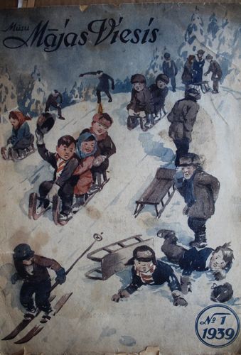 Mūsu Mājas Viesis. 1939 g. Nr.1