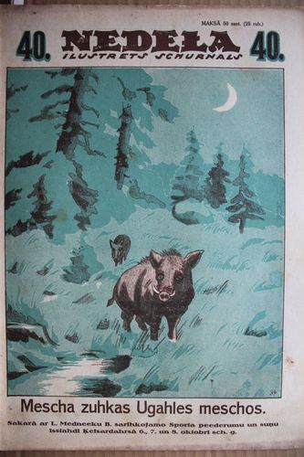 Nedēļa. 1923 g. Nr. 40