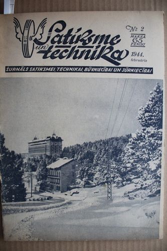 Satiksme un Technika. 1944 g. Nr.2