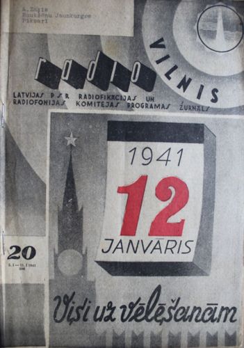 Radio Vilnis. 1941Nr. 20