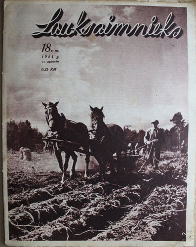 Lauksaimnieks. 1943g. Nr. 18