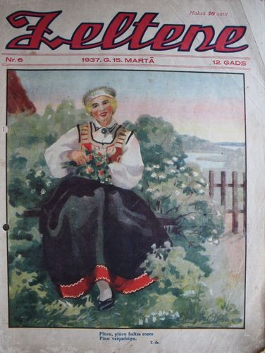 Zeltene. 1937  g. Nr  6