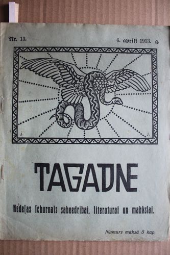 Tagadne. 1913 g. Nr.13