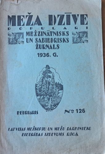 Meža dzīve Nr. 126 2/1936