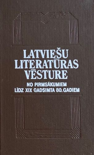 Latviešu literatūras vēsture