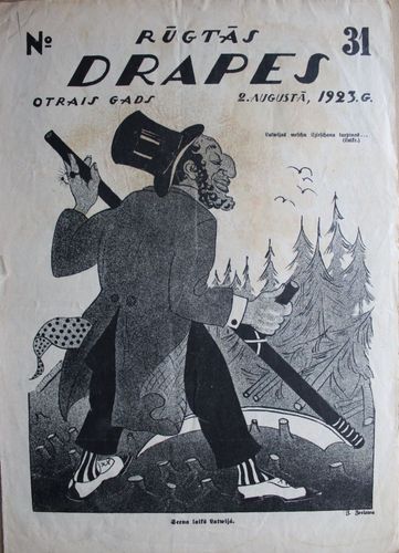Rūgtās Drapes. 1923g. Nr. 31