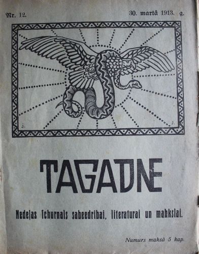 Tagadne. 1913 g. Nr.12