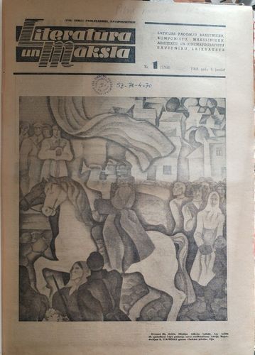 Literatūra un māksla 1969 gads Nr. 1-26
