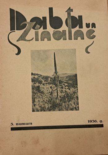 Daba un Zinātne Nr. 5 1936