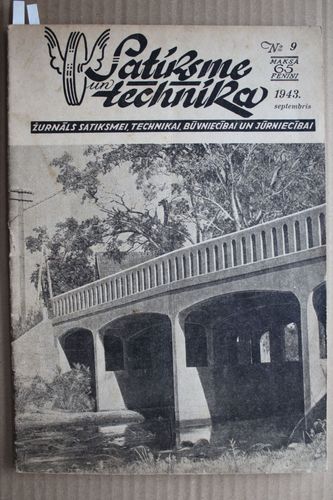 Satiksme un Technika. 1943 g. Nr.9