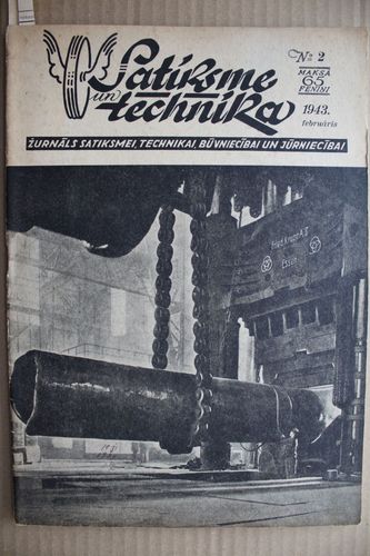 Satiksme un Technika.  1943 g. Nr. 2