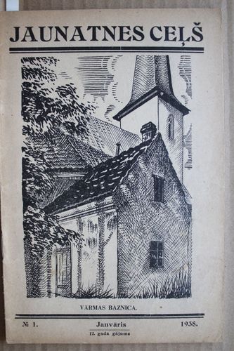 Jaunatnes Ceļš. 1938 g. Nr. 1