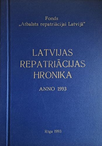 Latvijas repatriācijas hronika