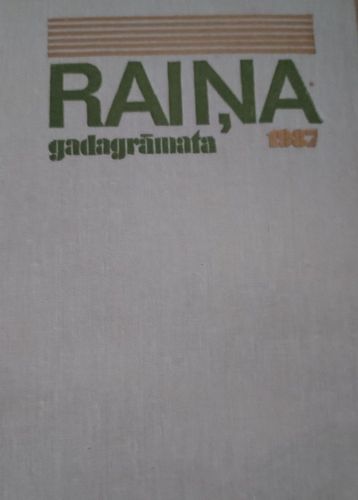 Raiņa gadagrāmata 1987