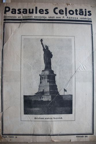 Pasaules Ceļotājs. 1930g. Nr.1.