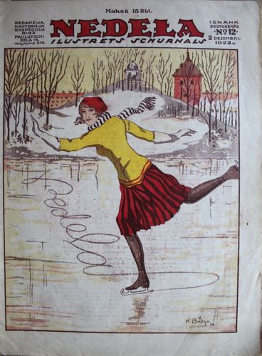 Nedēļa. 1922 g. Nr.12