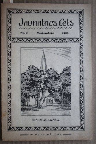 Jaunatnes Ceļš. 1936 g. Nr.9
