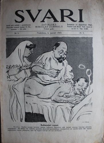 Svari. 1922 g. Nr.  3.