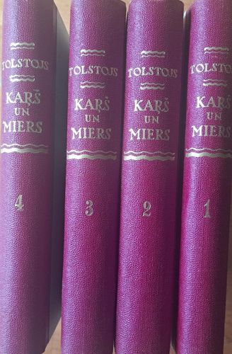 Karš un miers 1.-4. grāmata (komplekts)