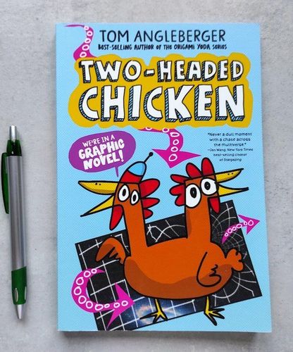Two-handed chicken. Comics