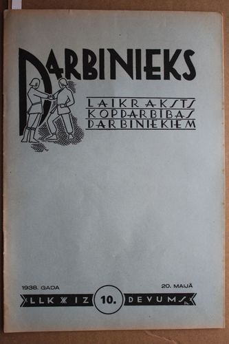 Darbinieks 1938g. Nr.10