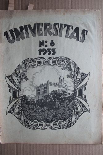 Universitas 1933 g. Nr. 8