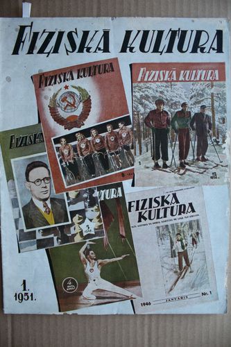 Fiziskā Kultūra. 1951g. Nr. 1.