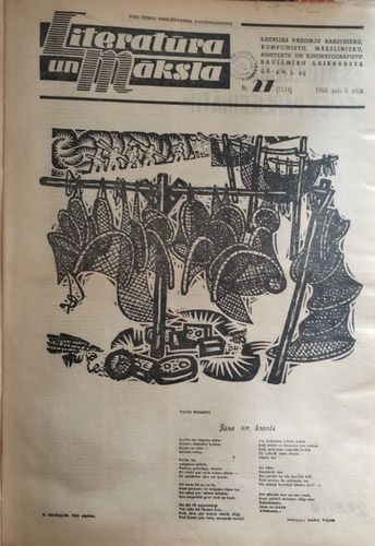 Literatūra un māksla 1968 gads Nr. 27-52