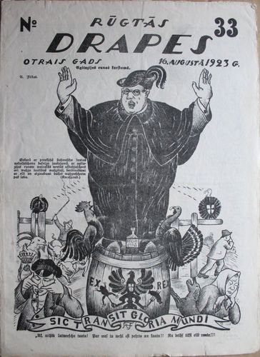 Rūgtās Drapes. 1923g. Nr. 33