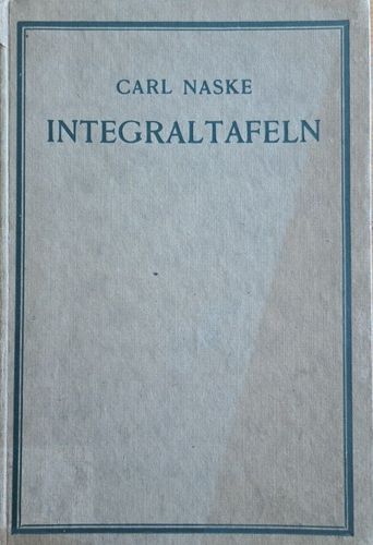 Integraltafeln
