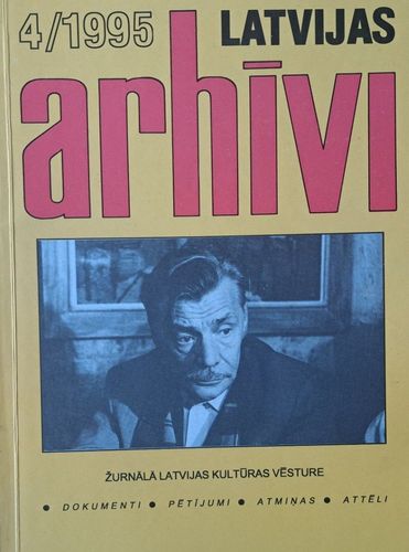 Latvijas arhīvi 4/1995