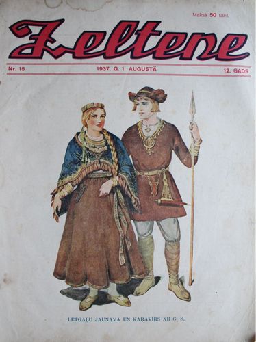 Zeltene. 1937  g. Nr. 15