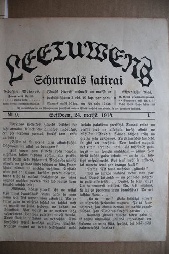 Lietuvēns. 1914 g. Nr.9